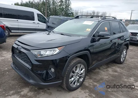 2019 Toyota Rav4 Xle Premium z USA, uszkodzony, nr VIN JTMA1RFV6KD522460